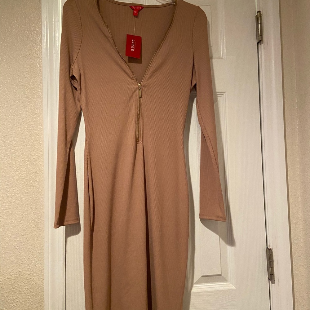 guess mid length dress